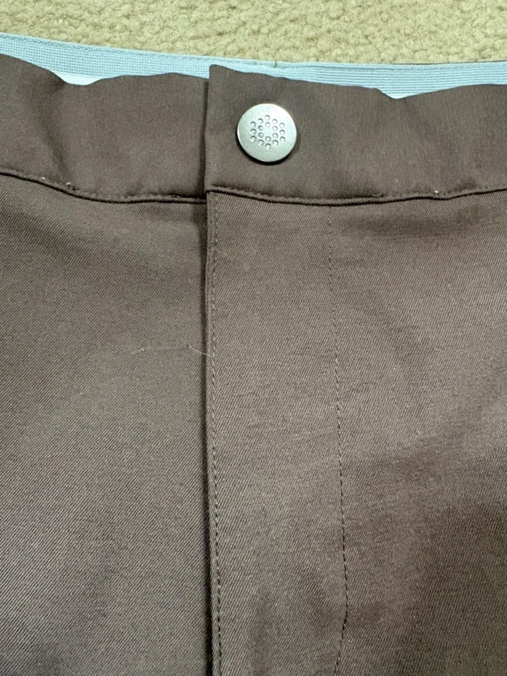 Puma Men's Flat Front Golf Shorts - Dark Brown - Picture 2 of 7